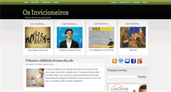 Desktop Screenshot of osinvicioneiros.com.br